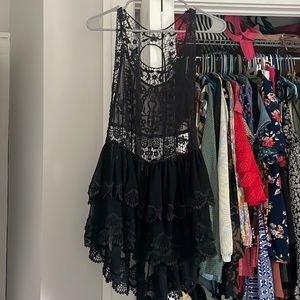 Free People Lace Tunic